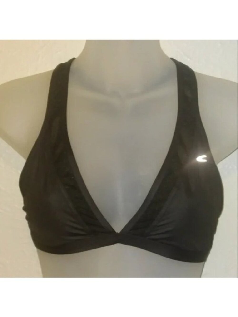 Oakley Black Racerback Bikini Top